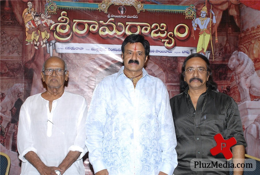 Sri Rama Rajyam Press Meet and NBk Pictures | Picture 83930